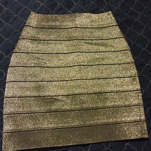 Metallic Skirt